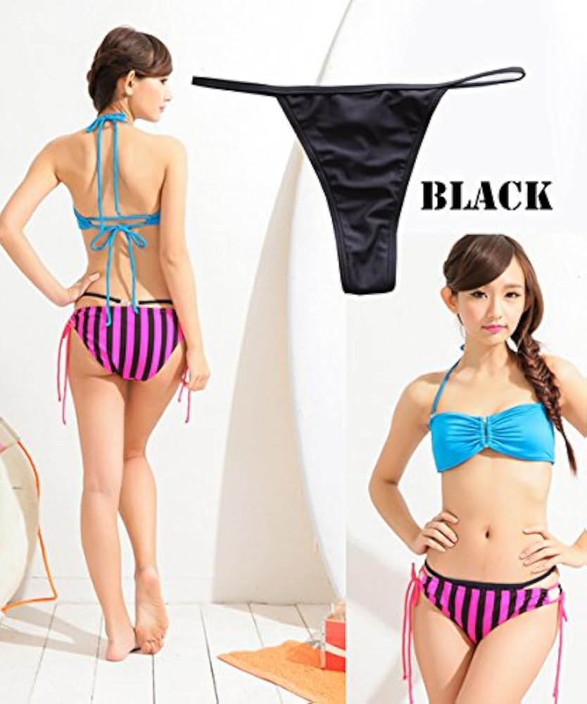 Amazon | [KAEDE] 水着 ストーン付Tバック インナーショーツ (S